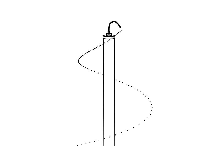 Rotor en spirale pour for&amp;#234;t aquatique en V2A