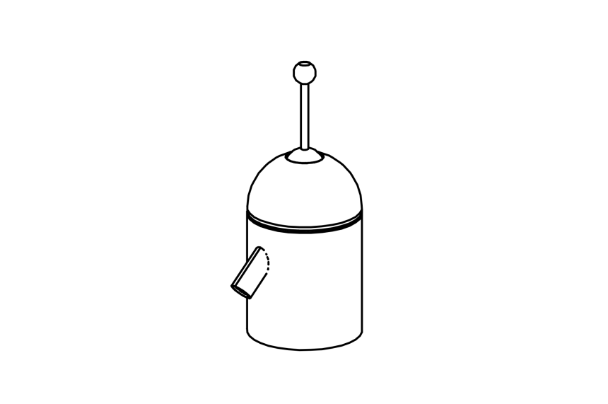 Lever Pump including winter lid, programmable flushing device