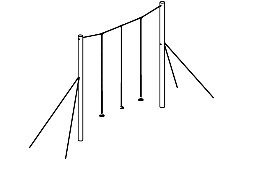 Schwingseilger&amp;#228;t mit Pendelsitzen