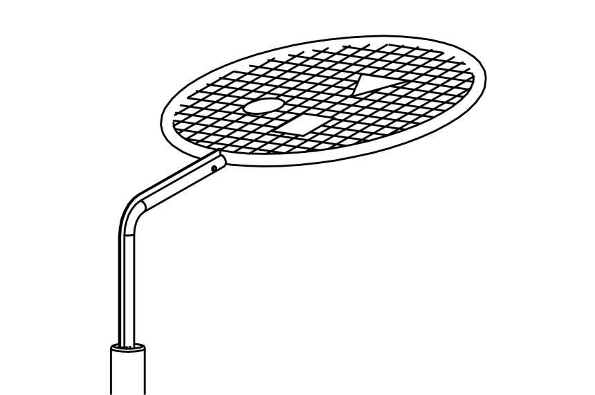 Schattenzeichen, rund