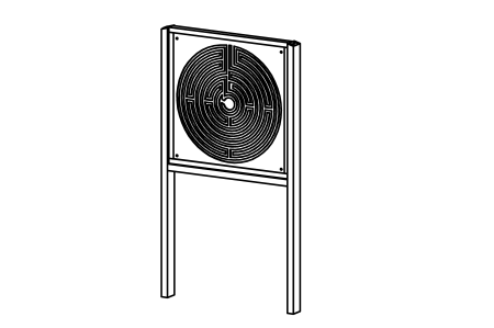 Finger Labyrinth, support frame