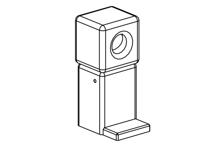 Small Singing Stone with pedestal