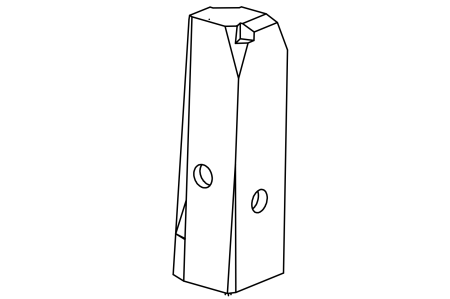 Large humming stone, height 250 - 290 cm