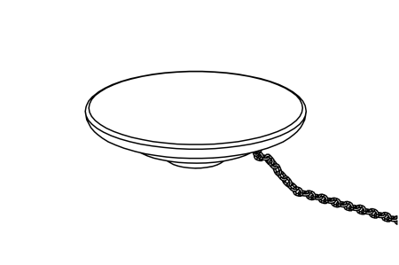 Small balancing disk, diameter 50 cm