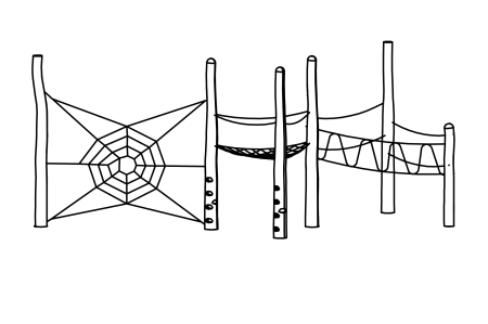 Climbing forest - design example 02, hemp