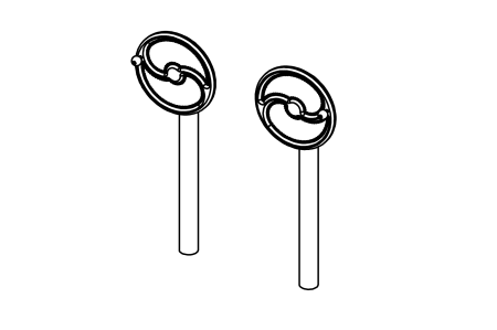 Small Sickle Disc (= 2 pieces)