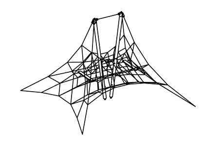 Large net pyramid