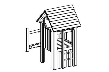 Hut Combination 213 with fittings