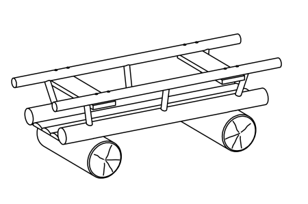 Trailer for small Tractor