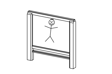 Drawing Board with liquid crayons