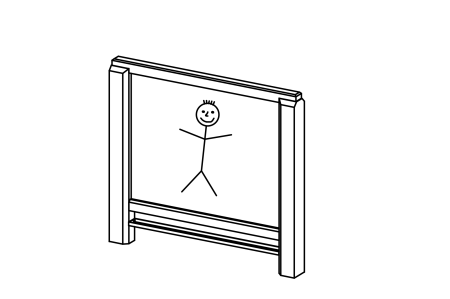 Colouring wall with liquid crayons for toddlers