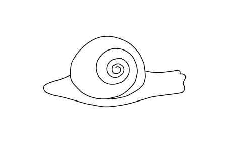 Stroking Stone: Snail,