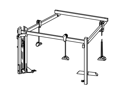 Transport System for attachment to Platform, Variant 01