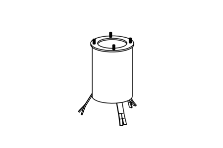 Winter Lid for Playground Pump 5.17500, stainless steel