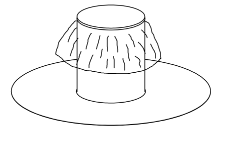 Champignon d&#39;eau &#224; installer dans l&#39;eau