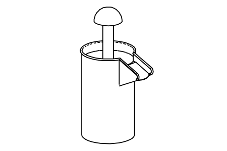Mushroom Spring with extended housing