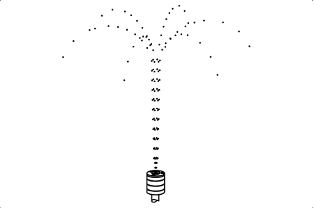 Simple Spraying for Pedal Pump Head, strong water jet