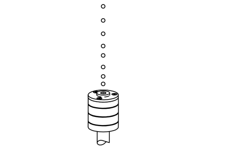 Simple Spraying Head, strong water jet