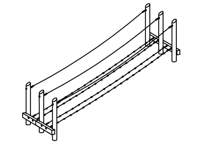 Scalatore di pendii elemento doppio