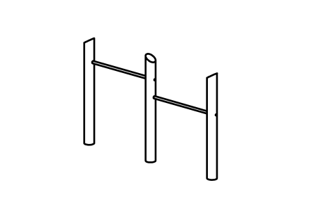 Two Horizontal Bars