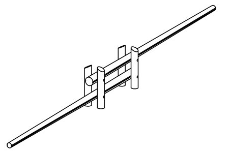 Lang und L&#228;nger mit Stahlpfosten