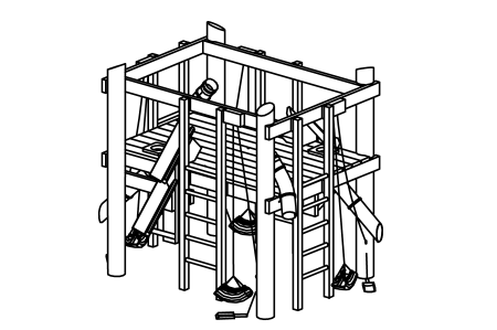 Building scaffolding 01