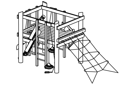 Building Site 02 with rope