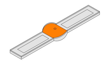 Minigolfbahn 10 Mittelkreis