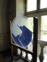 Turning Circle, frame made of oak square timber