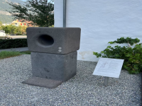 Explanatory panel and stand