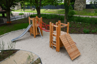 Slide for hut, width 45 cm, mounting height 100 cm