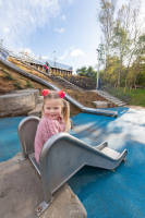 Toddler slide, width 45 cm, attachment height 100 cm