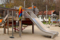Slide, width 100 cm, mounting height 150 cm