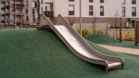 Slide, width 100 cm, mounting height 180 cm