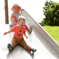 Slide, width 150 cm, attachment height 150 cm