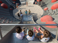 Slide, width 150 cm, mounting height 200 cm