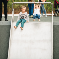 Slide, width 150 cm, mounting height 200 cm