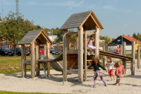 Slide bar for triangular platform with floor height 150 cm