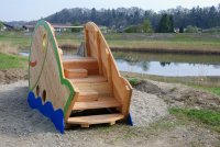 Big Fish with Slide and Staircase