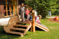 Kleine Fische mit Rampe, Treppe und Rutschfl&amp;#228;che