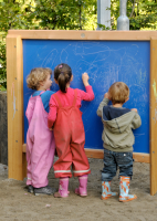 Drawing Board with liquid crayons