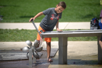 Water Tray stainless steel with seal, length 200 cm