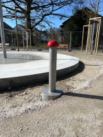 Wasserdruckknopf mit Installationsschacht, programmierbare Sp&amp;#252;lvorrichtung 