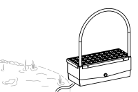 Wipp-Saug-Pumpe aus V2A zur Wasserversorgung aus Teich o.&amp;#228;.