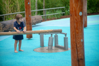 Hebelpumpe f&amp;#252;r Wasserwald mit Ventilsystem, Verteilerstation 1-fach