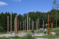 Rotor en &amp;#233;toile vertical pour for&amp;#234;t aquatique en m&amp;#233;l&amp;#232;ze