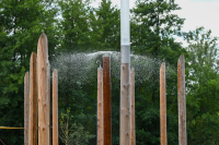 Sternrotor horizontal f&amp;#252;r Wasserwald aus L&amp;#228;rche