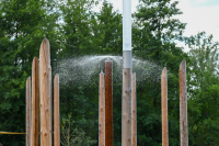 Buse parapluie pour for&amp;#234;t aquatique en m&amp;#233;l&amp;#232;ze