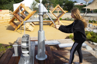 AQuadrat&amp;#174; with pump (5.17632) and mill wheel