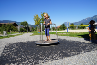 Small Carousel, floor made of larch